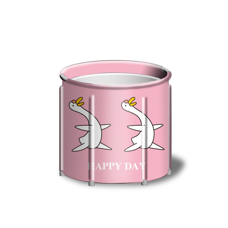 Hogar adulto plegable Cubo de baño de cuerpo completo Cubo de baño de algodón grande sudor humeante Cubo de baño puede almacenar niños Cubo de baño