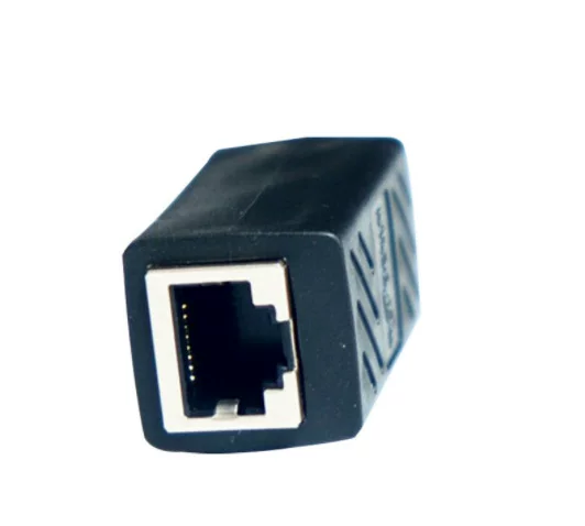 RJ45 network continuation device 8P8C network direct extension of dual -pass -connected network cable connector