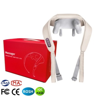 Cross-border shoulder and neck massage instrument beat back shawl back massager waist shoulder neck cervical vertebra massager trapezius wholesale