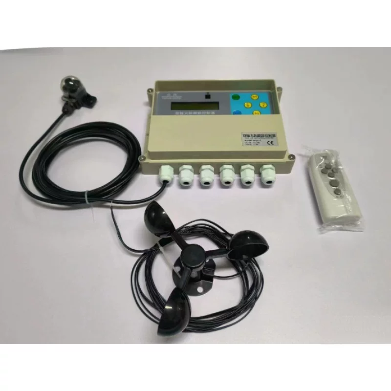 New wind speed dual -axis tracking controller optical control type dual -axis sun tracking control applicable
