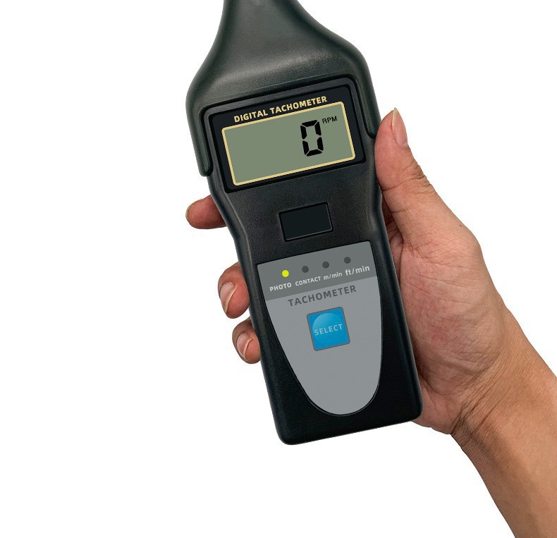 DT2236 contact photoelectric dual-purpose tachometer infrared tachometer laser speedometer speed frequency tachometer
