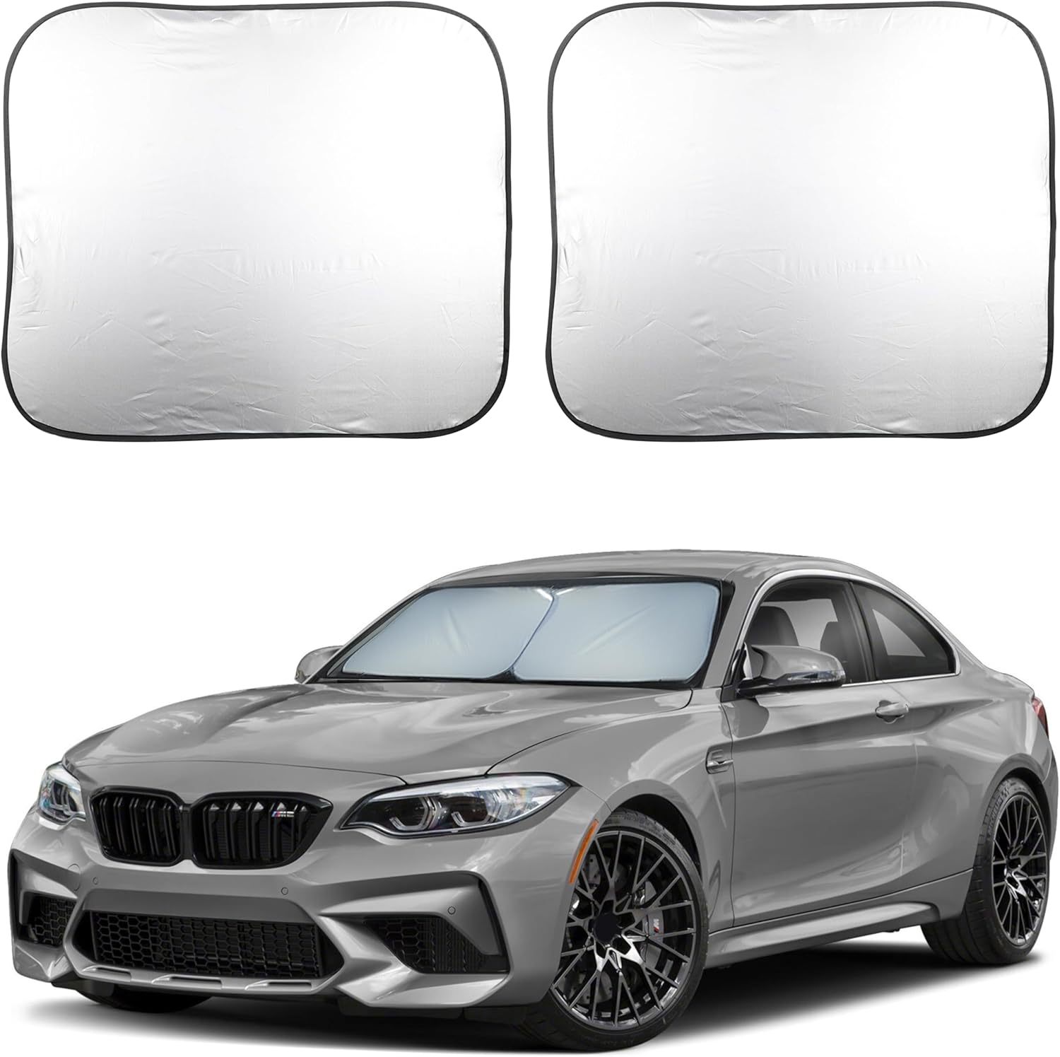 挡风玻璃遮阳罩汽车可折叠紫外线反射器前窗遮阳罩车窗遮阳罩挡板