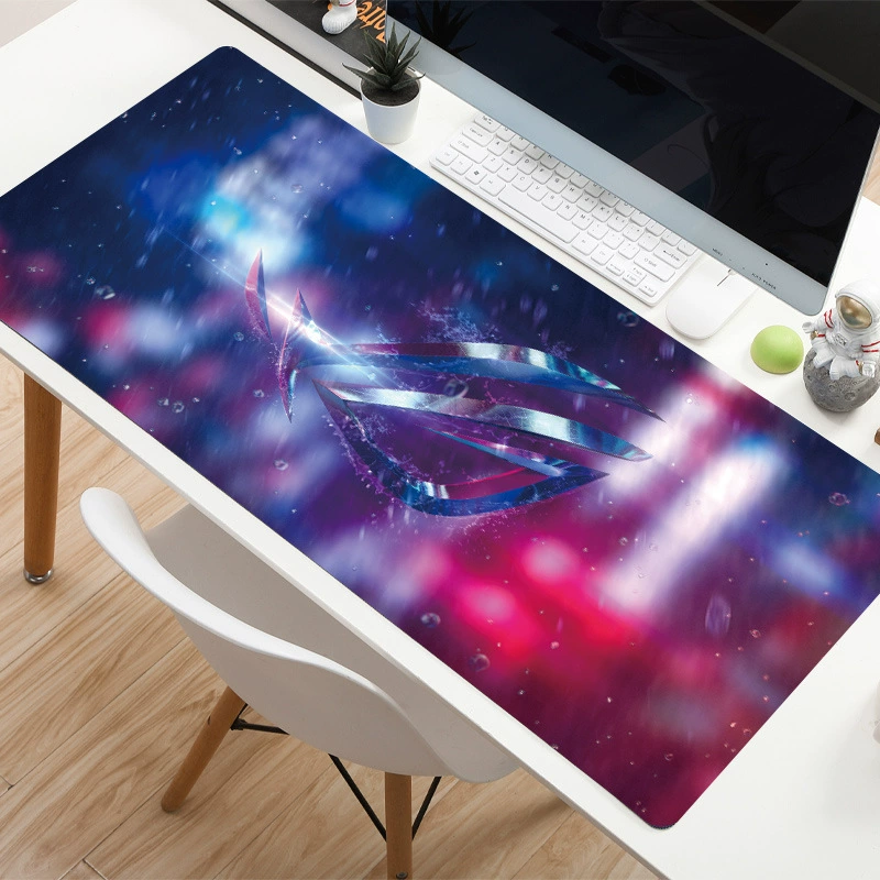 Gaming mouse pad desk mat, large non‑slip surface, increased thickness 2–5 мм, multiple patterns