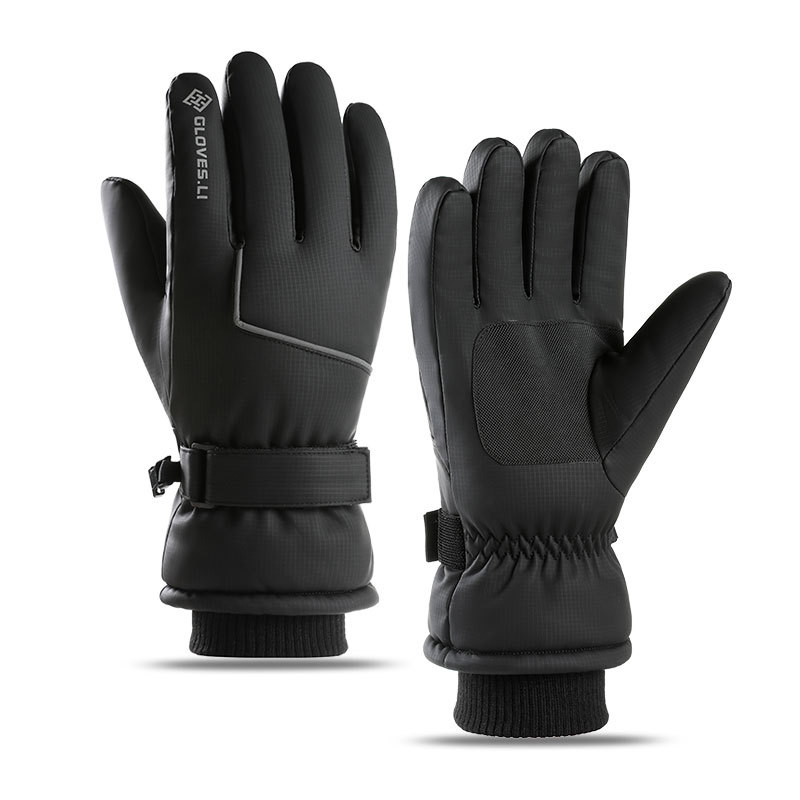 Winter New Skiing Gloves Outdoor Cycling Water-Resistant Touchscreen Warm Fleece Windproof Coldproof Non-slip Gloves For Men And Women_desvips.com