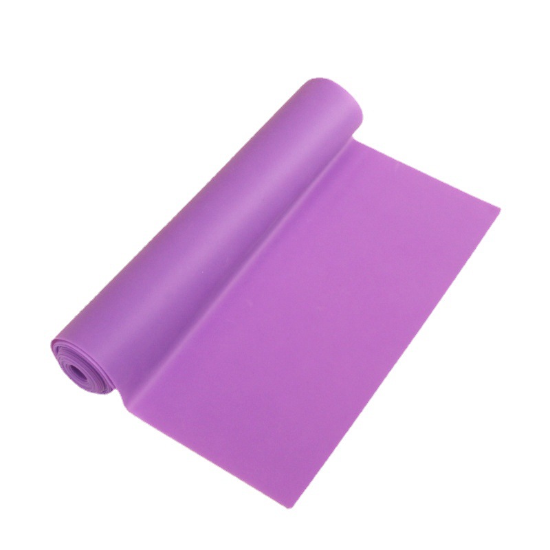 Una pieza de yoga banda elástica banda de tracción banda de fitness banda de tracción para hombres y mujeres película de tracción cuerda de tracción artículos deportivos al por mayor