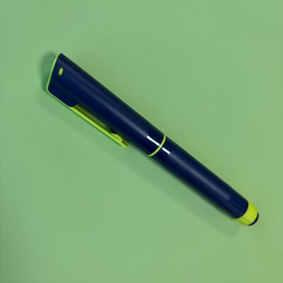 塑料款60U可重复使用注射笔外包材可替换卡式瓶|ms