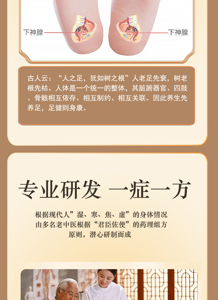 Ku Shen Foot Soak Powder Sophora Root Herbal Foot Bath Pack 10g x 20 Sachets key features