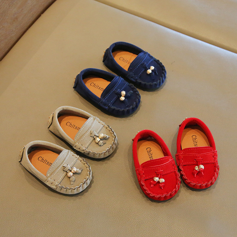 Autumn children's retro casual footwear for boys English style