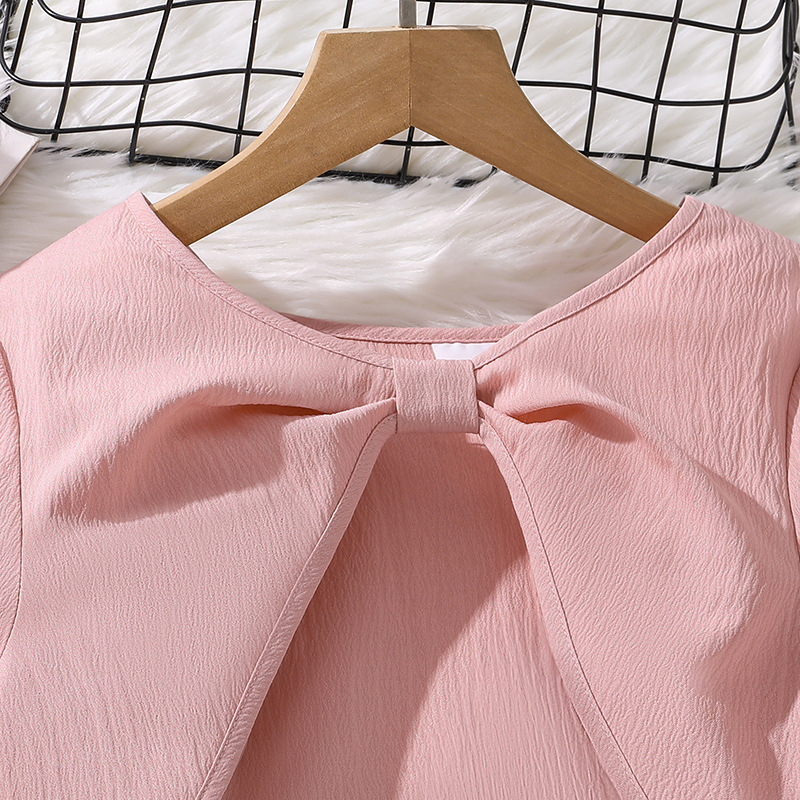 Mädchen Blumenkleid Mit Langarmjacke Set Für Kinder_voghion.com