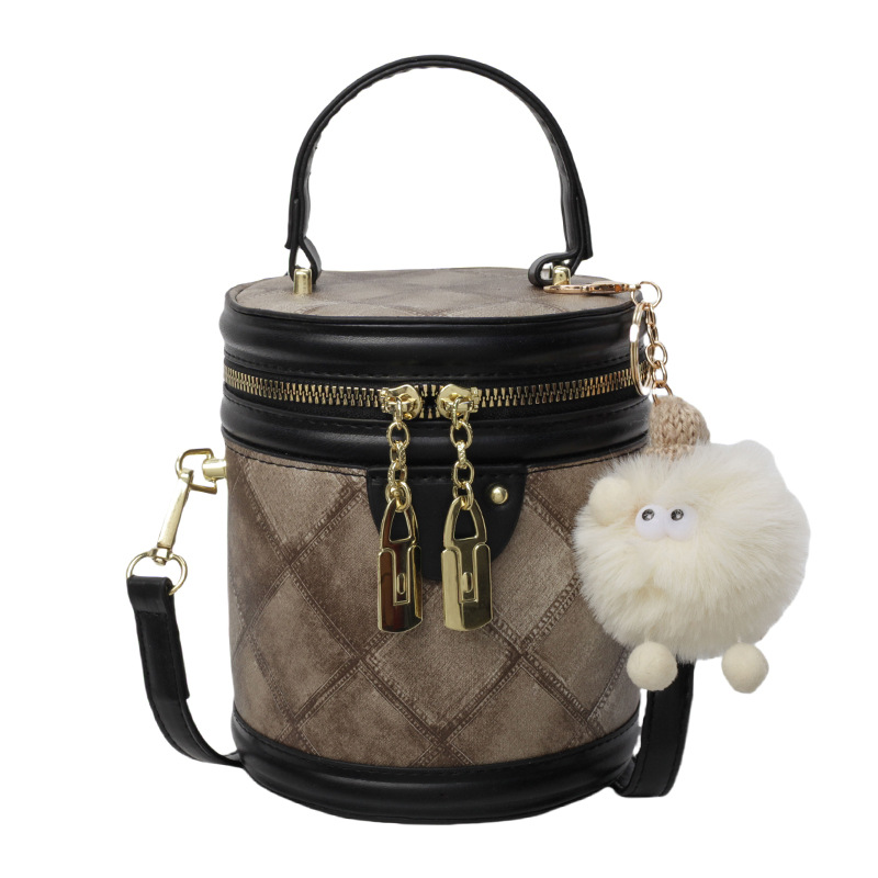 Bolso de mano popular este año, bolso de mano caliente para mujeres 2024, nuevo bolso de tendencia universal, bolso de balde de color de choque de alto nivel