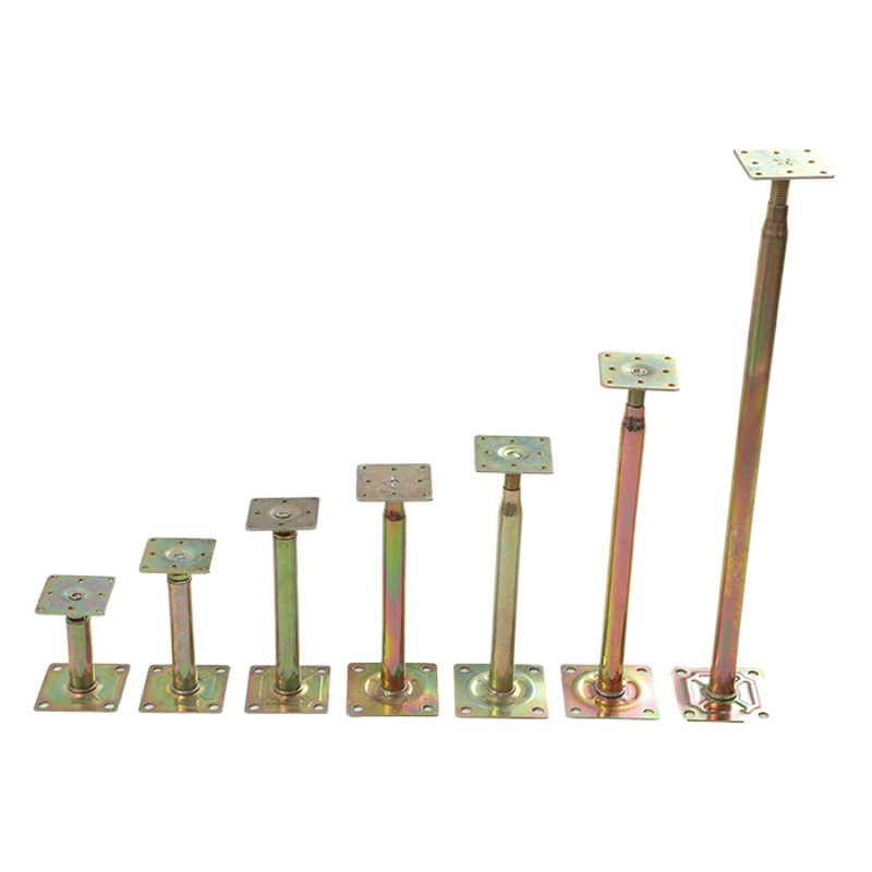 [Hilos] Кронштейн с плоской головкой, полностью стальной, антистатический, высота кронштейна для использования на полу может быть тонко настроена.