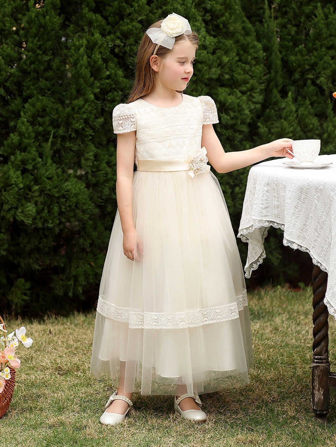 Comercio exterior Amazon Vestidos para niños Falda tutú Vestido de gasa de princesa para niñas Espectáculo de pasarela Falda larga Ropa para niñas Ropa para niños