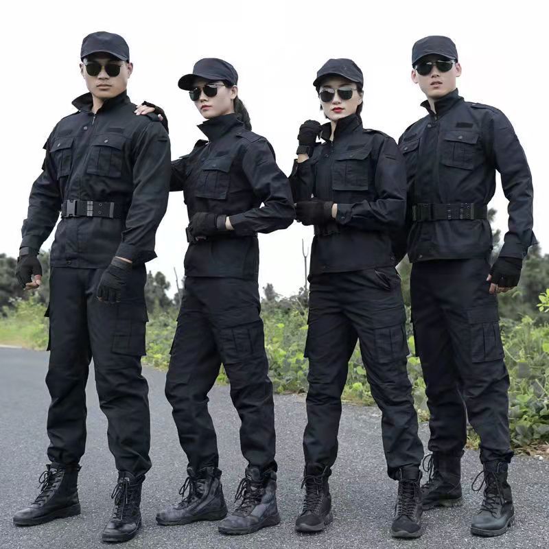 Grid Training Suit Men's Security Training Suit Spring and Autumn Winter Work Suit Women's Jacket Duty Uniform