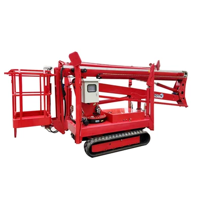 crawler folding arm elevator, Avtomobil fırlanan platformaları