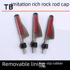 Spinning rod hat, surf rod hat, casting rod hat, guide hat, rod protector hat, transparent fishing rod protector