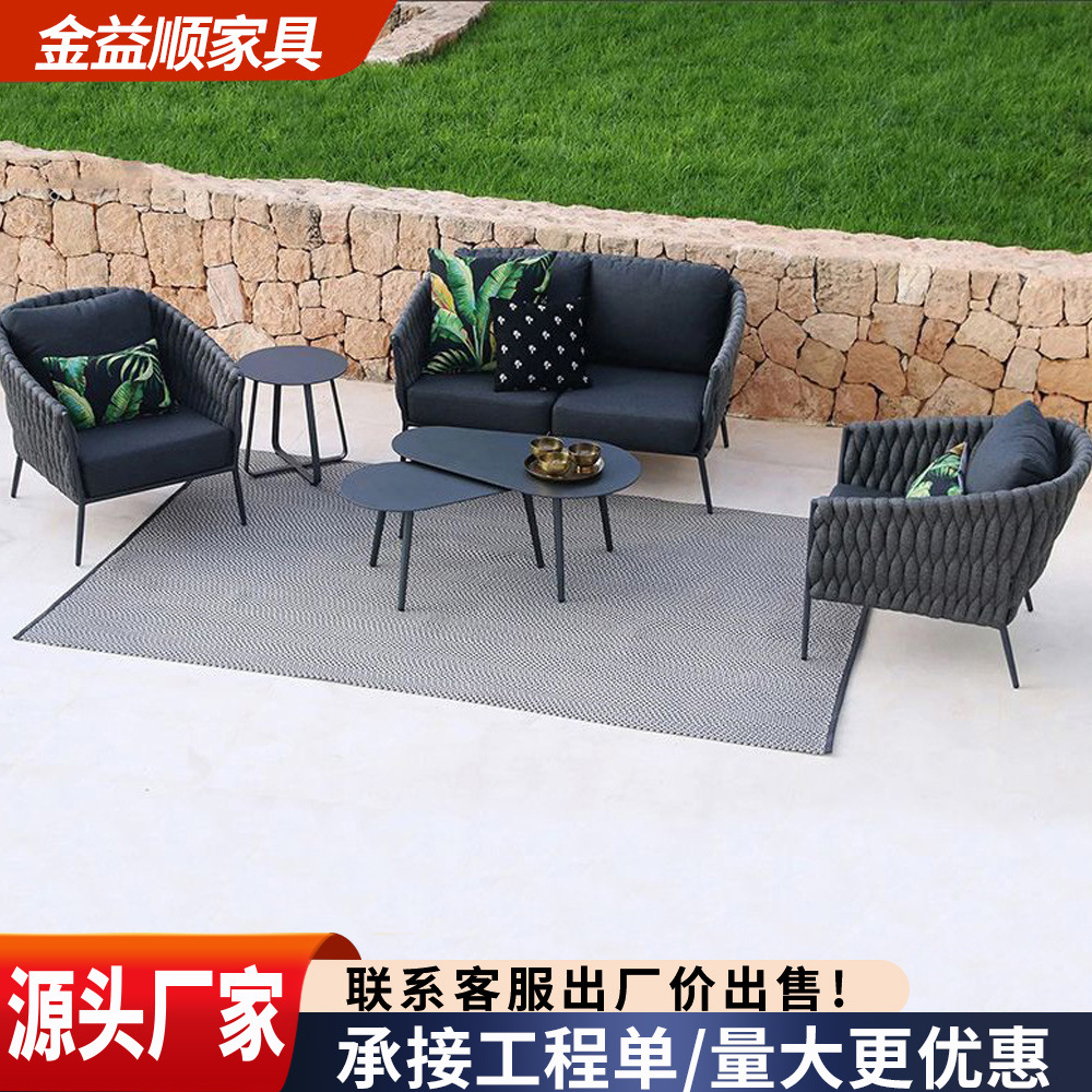 Sofá patio villa silla de vidrio casa de alojamiento hotel jardín balcón terraza al aire libre combinación al aire libre casa de alojamiento al aire libre