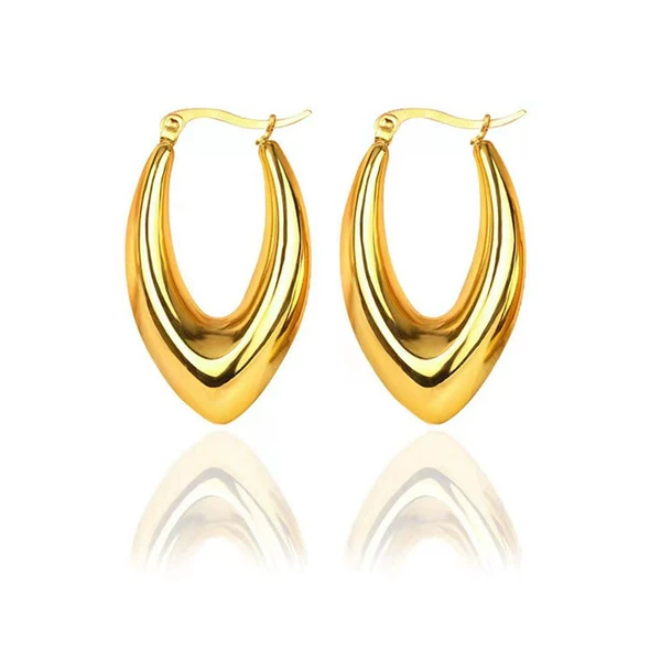 Golden earrings