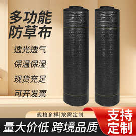 pe防草布园艺地布农用果园除草布地膜新型生态遮草布厂家批发