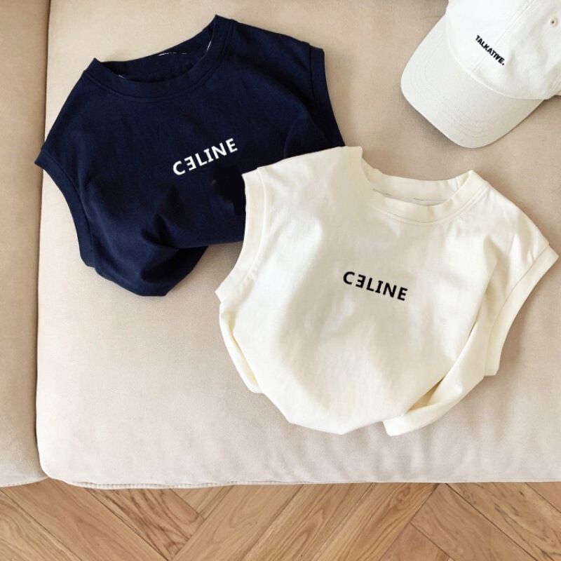 Mixed batch of pure cotton boys sleeveless T-shirt summer thin children's clothing waistcoat children's vest baby cartoon jacket summer clothing