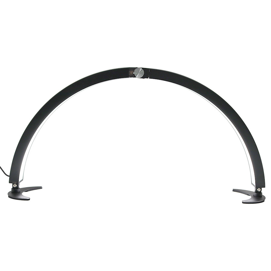 Transfronterizo caliente de medio mes lámpara de belleza salón de belleza tatuaje uñas lámpara de pestañas protección para los ojos lámpara LED de iluminación de arco