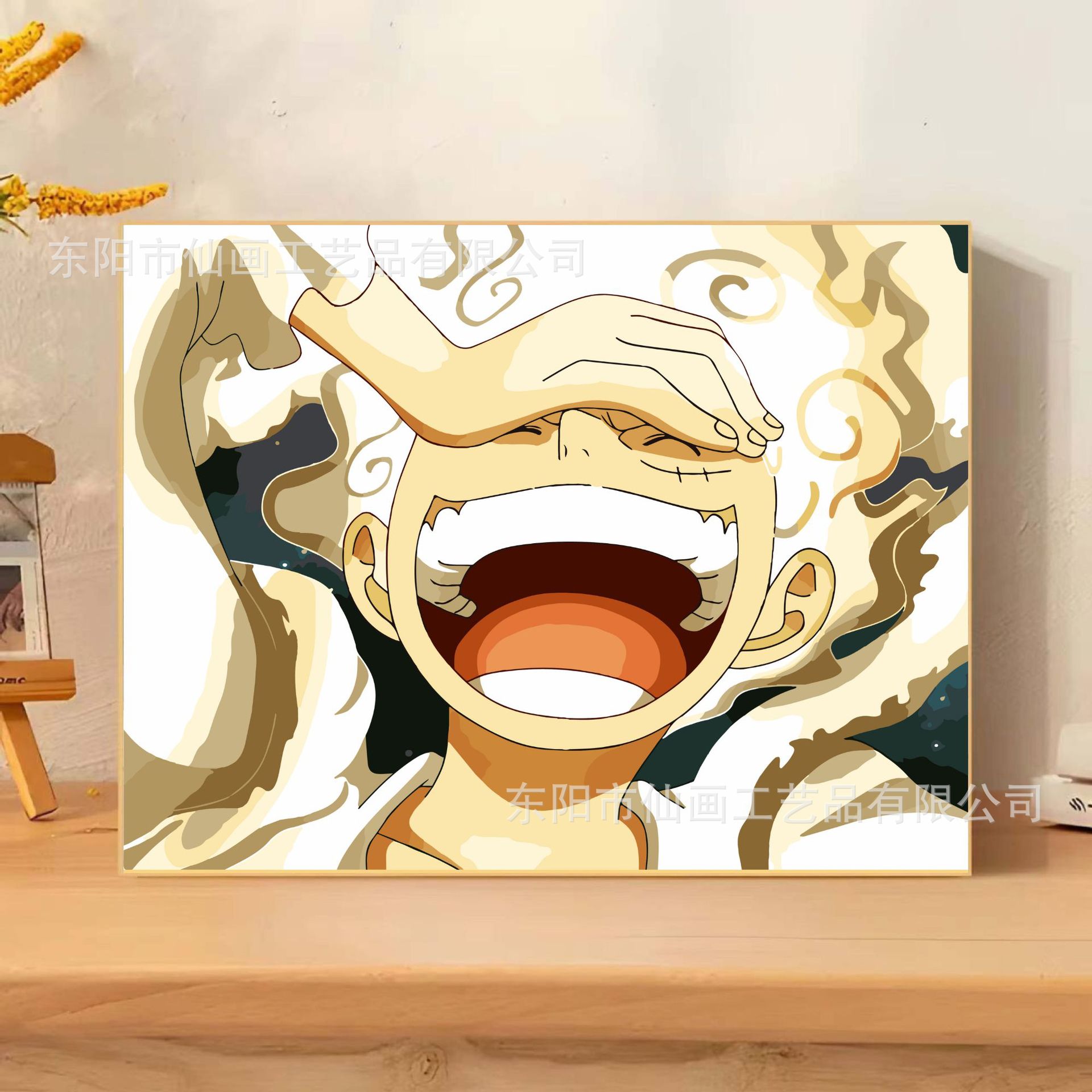 Pintura digital a óleo DIY lápiz pequeño nuevo dibujo animado pintura decorativa colorida a mano mercado nocturno puesto de comercio electrónico mayorista