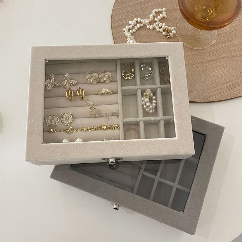 Capacious storage system, ring, necklace, earrings, handheld storage box, 2023 collection