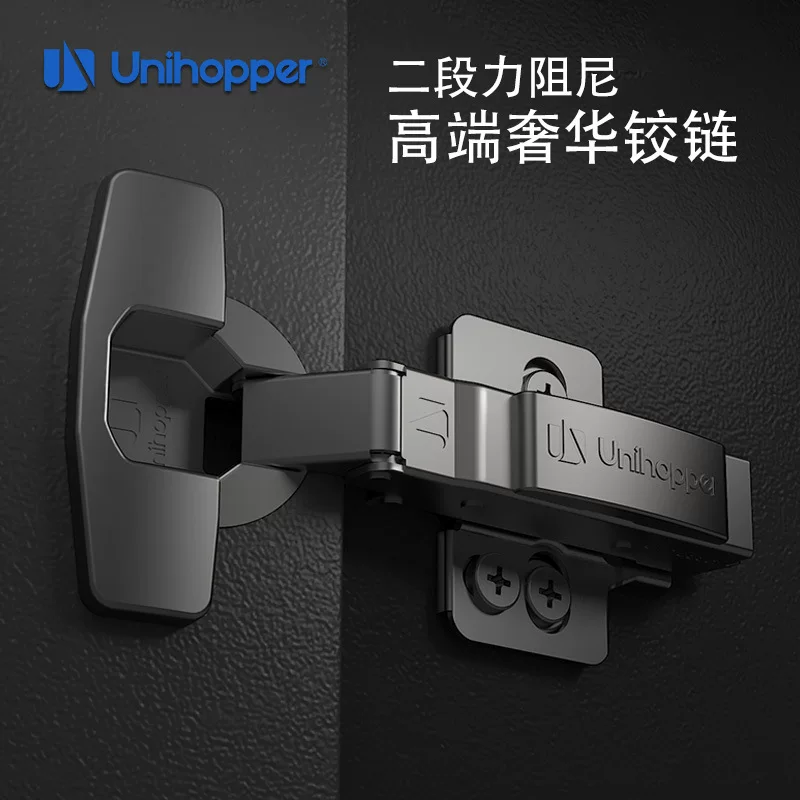 unihopper корпус 304 нержавеющая сталь дверной петля буфер демпфирование двухступенчатая сила гидравлическая дверная петля