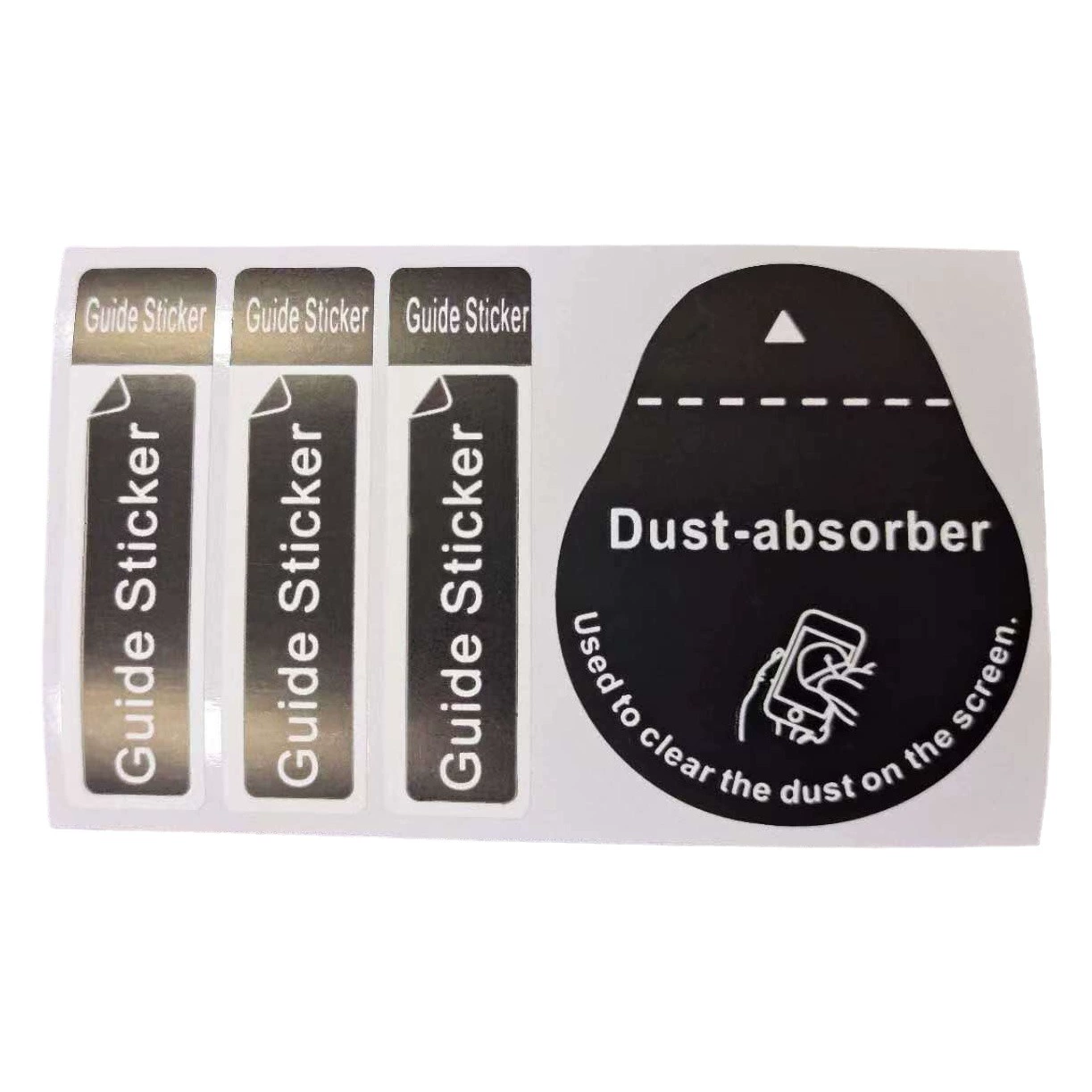 Вспомогательный комплект для лазерной беспыльной тканевой пленки Закаленная пленка для мобильного телефона Мешок для очистки экрана Мешок для влажного и сухого спирта Набор из трех частей