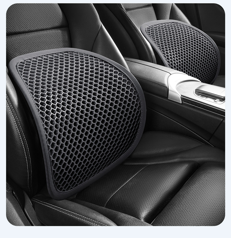 Zhongheng's Newly Upgraded Summer Honeycomb Breathable Gel Lumbar Support Car Seat Cushion