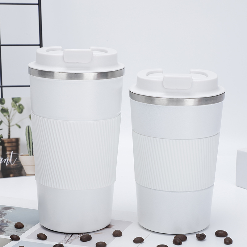 Taza de vacío de suministro directo de comercio exterior taza de café de acero inoxidable 304 taza de mano creativa taza de agua de coche de oficina al por mayor