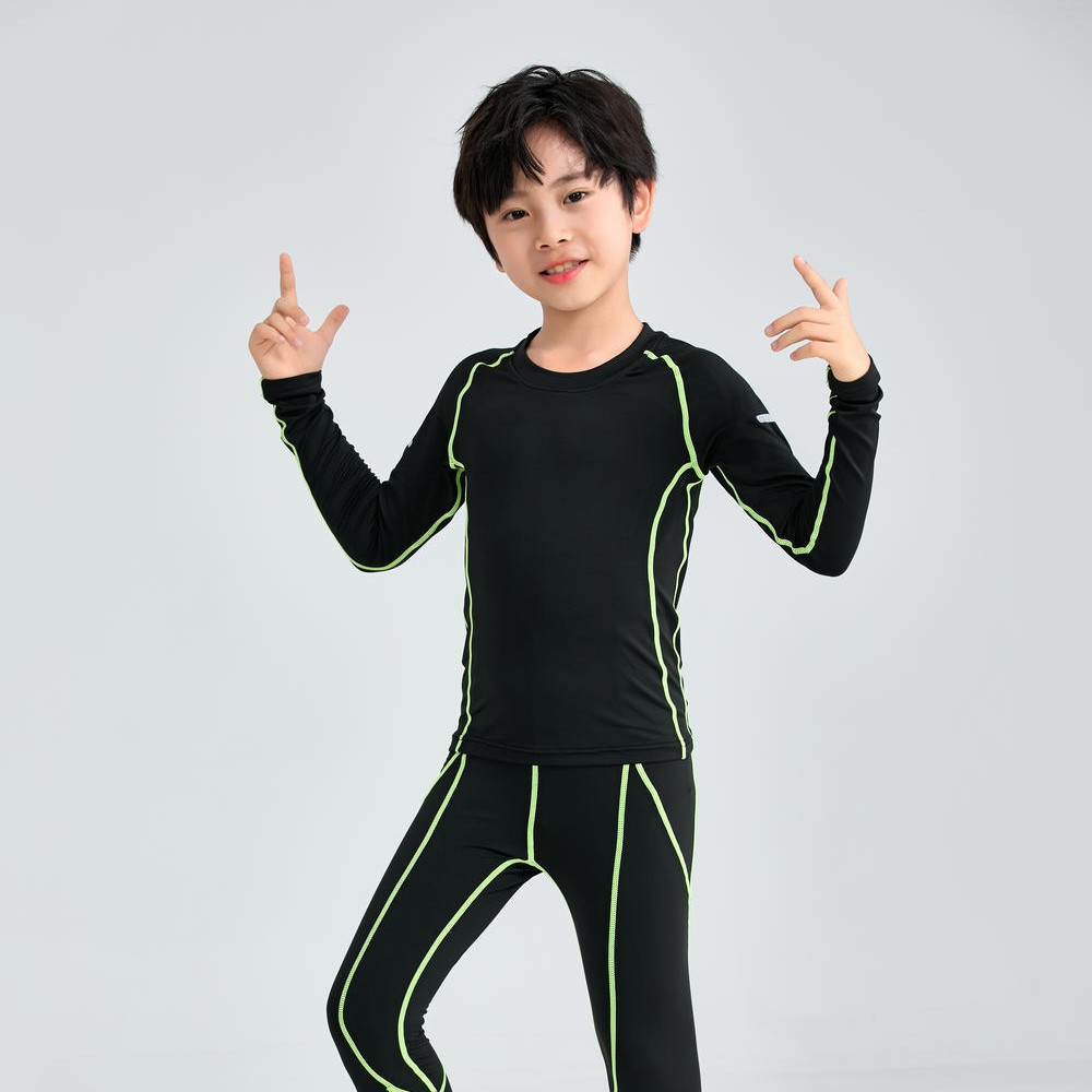 Trajes deportivos para niños, trajes de entrenamiento para correr, ropa de entrenamiento para niños
