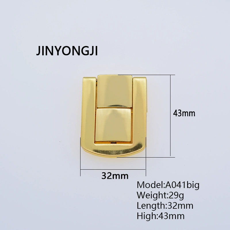 В наличии большой японский замок из цинкового сплава, высококачественный деревянный замок для шкатулки для драгоценностей, литой замок, золотая плоская пряжка