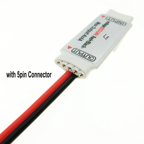 RGBWw LED strip light signal amplifier mini power repeater 12-24V 4A