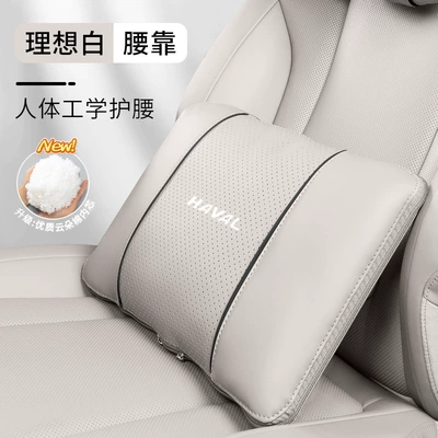 Beast M6 Red Rabbit F7 Car — Headrest - haval-lumbar-support-single-pack-ideal-white