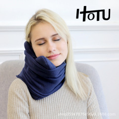 在庫あり HOTU 航空機旅行枕昼寝首枕ネック枕スーパーソフトネックサポート電車枕頸椎枕