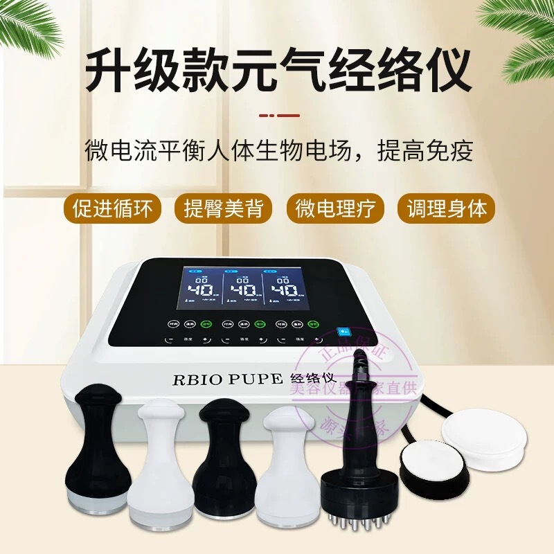 元气植经络美容院同款经络疏通生物微电脉冲仪长青中国美容按摩仪|undefined