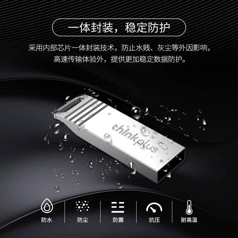 Lenovo Thinkplus USB フラッシュドライブ MU221 ウェディング高速 64G ギフト USB フラッシュドライブ印刷ロゴ彫刻 201 に適しています|undefined