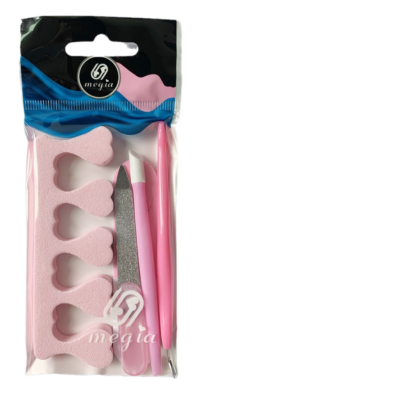 Manicura CONJUNTO DE 5 piezas herramientas de uñas traje conjunto de cinco piezas regalo manicura conjunto pequeño