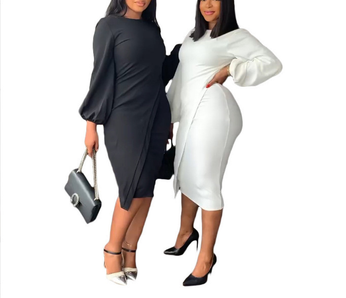 Elegant Cape Dress Image 5
