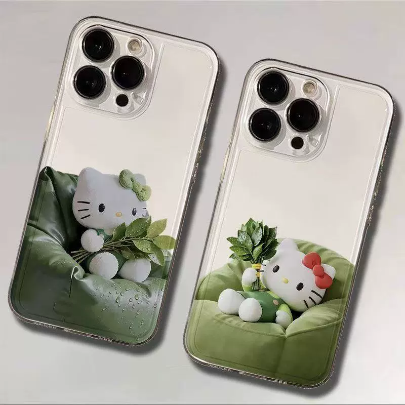 Hello kitty, apple, compatible iPhone 16/15, iPhone15 Pro, phone case, iphone