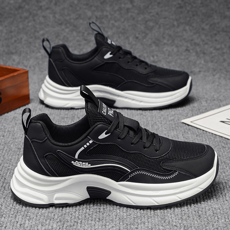 2026 verano nuevo estilo de moda juvenil zapatos deportivos antideslizantes zapatos anti-desgaste zapatos respirables de malla para hombres