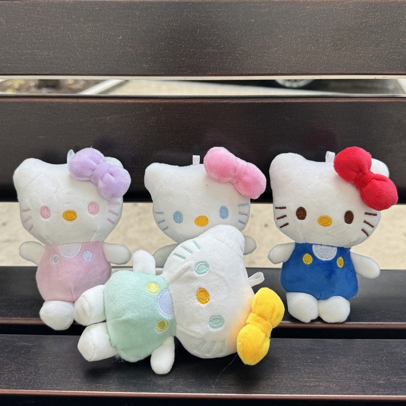 爆款网红可爱hellokitty毛绒公仔挂件包包钥匙扣挂饰送闺蜜可批发|undefined