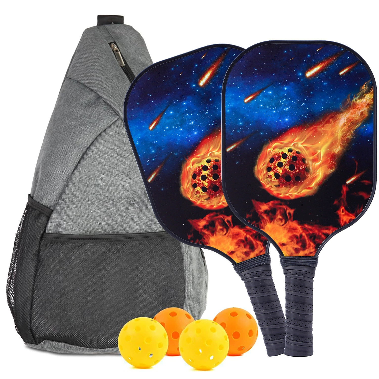 Glass Port Piccoon Set Factory USAPA Certification Movement Training Pickleball Paddles