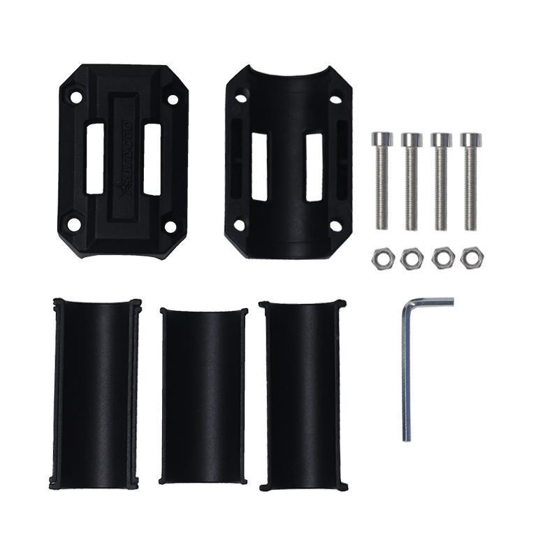 Universal motorcycle 22/25/28mm diameter anti-fall rubber bumper anti-fall block anti-collision protective rubber decorative block