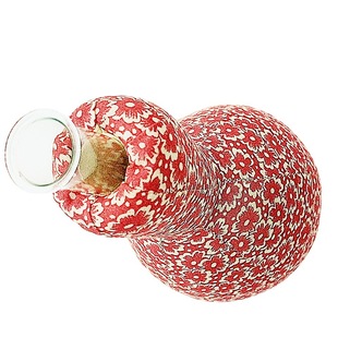Hand-stitched cotton fabric decorative creative flower arrangement vase home decoration craft vase ornaments flower arrangement artifact