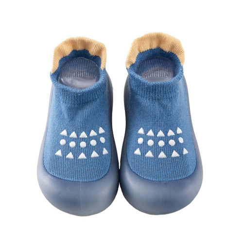 Baby shoes and socks, indoor shoes, baby shoes for 1 to 3 years old, spring and autumn, soft soles, anti-slip, baby shoes and socks, cotton shoes, pre-walking shoes