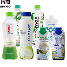 泰國進口if椰子水350ml 三麟椰青果汁電解質運動解渴飲料整箱裝