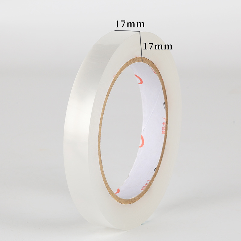 Cinta adhesiva estrecha, cinta de sellado, cinta de identificación, cinta transparente, venta al por mayor a granel, embalaje y sellado, caja completa, fuerte adhesión