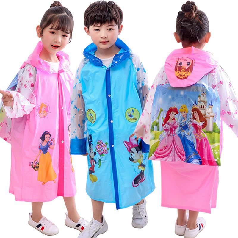 kindergarten children‘s raincoat boys and girls long raincoat poncho pupil raincoat baby raincoat kids raincoat