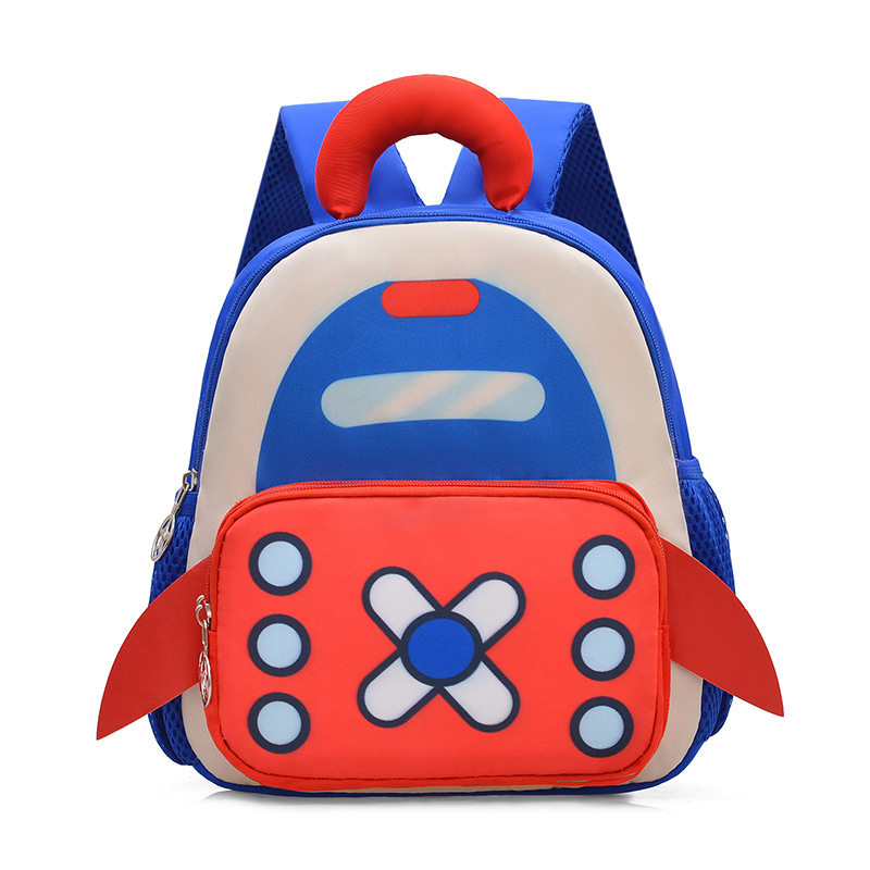 Mochila infantil transfronteriza de dibujos animados, nueva mochila preescolar transpirable para niños de 3 años y 5 años.